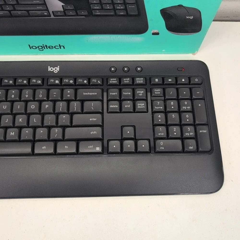 Logitech‎ MK540 Advanced Keyboard Mouse Combo Wireless USB Receiver Tested